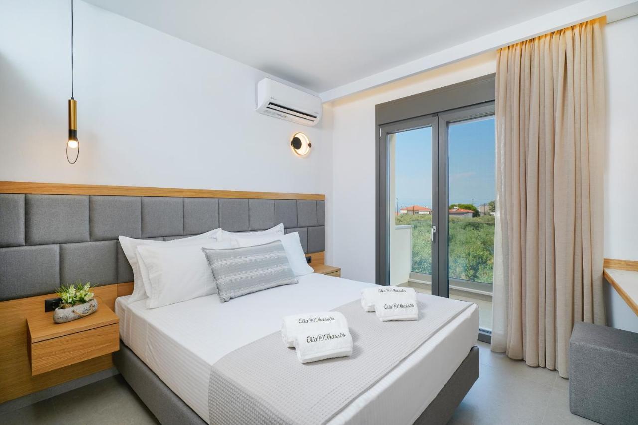 Olia Thassos - Luxury Apartments Eksteriør billede